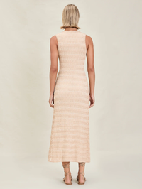 DEVON WINDSOR Garcelle Robe in CASHEW – Image 3