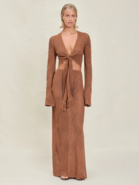 Vie Knit Maxi Skirt by DEVON WINDSOR - View 4