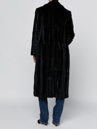 Icelyn Long Coat in Black