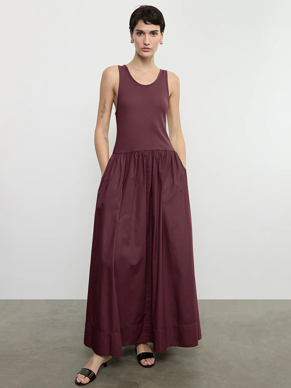 Cotton Resort Tank Dress