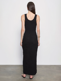 Dimension Tank Maxi Dress in Black by ENZA COSTA - View 2