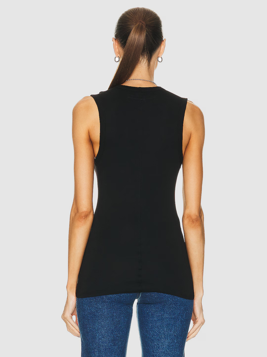Supima Cotton Essential Sleeveless U Tank Top