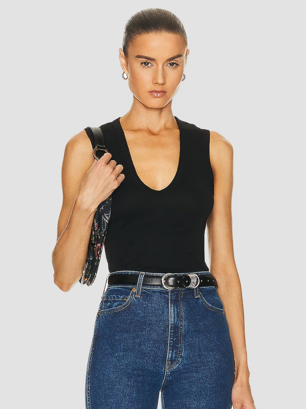 Supima Cotton Essential Sleeveless U Tank Top