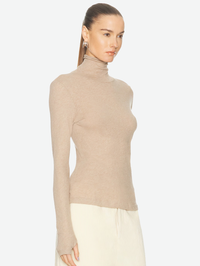 Cashmere Jersey New Classic Turtleneck Sweater