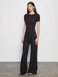 Supima Cotton Perfect Tee in Black