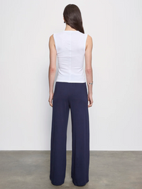 Supima Cotton New Classic Sleeveless V in White