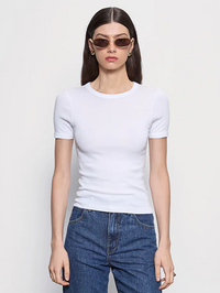 Supima Cotton Perfect Tee in White