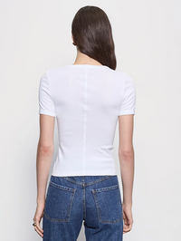 Supima Cotton Perfect Tee in White