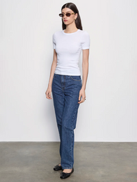 Supima Cotton Perfect Tee in White
