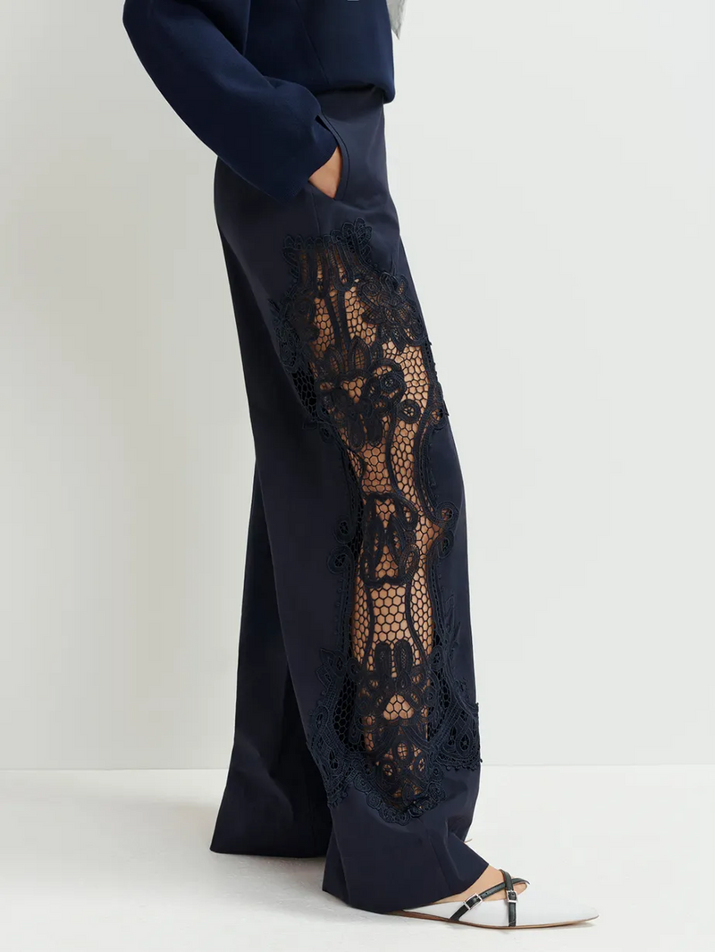 Hace Lace Paneled Pant
