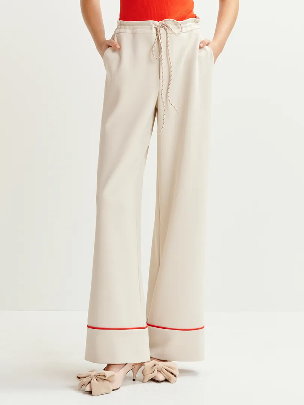 Hand Straight Leg Pant