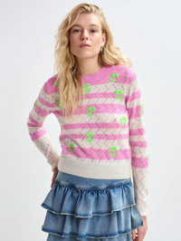 Jivine Knit Pullover by ESSENTIEL ANTWERP-PINKY SUGAR-AMY Atelier