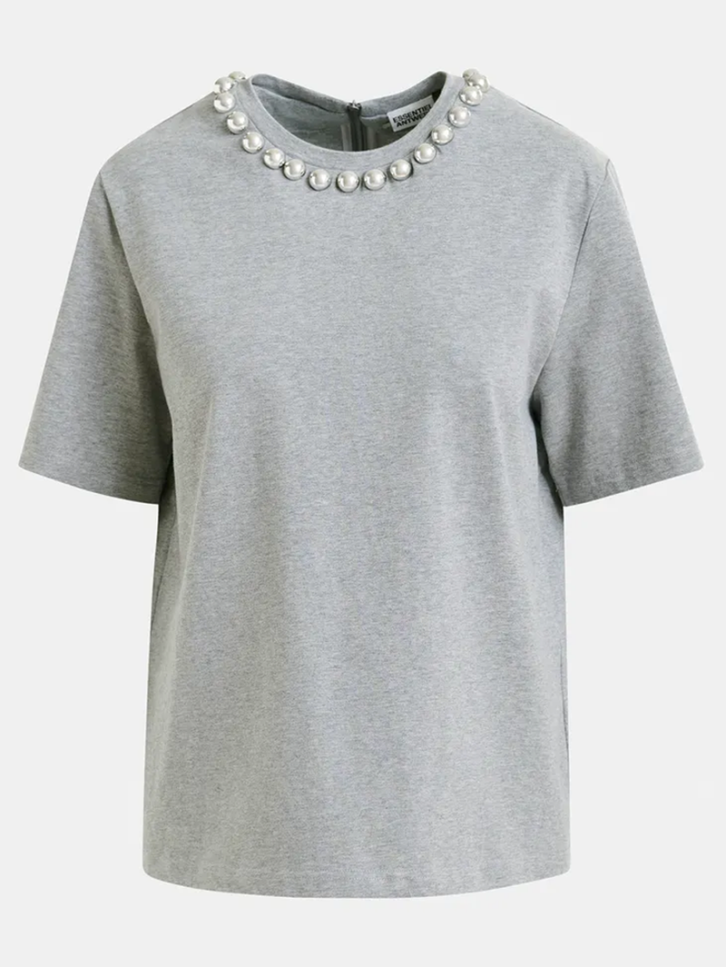 Intenso Silver Beaded Tshirt
