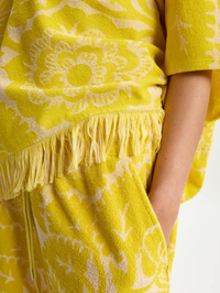 Jorton Towel Jersey Short in Amalfi Lemon