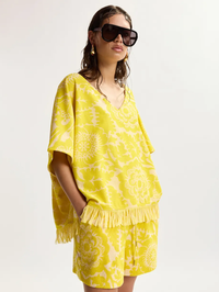 Jorton Towel Jersey Short in Amalfi Lemon