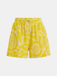 Jorton Towel Jersey Short in Amalfi Lemon