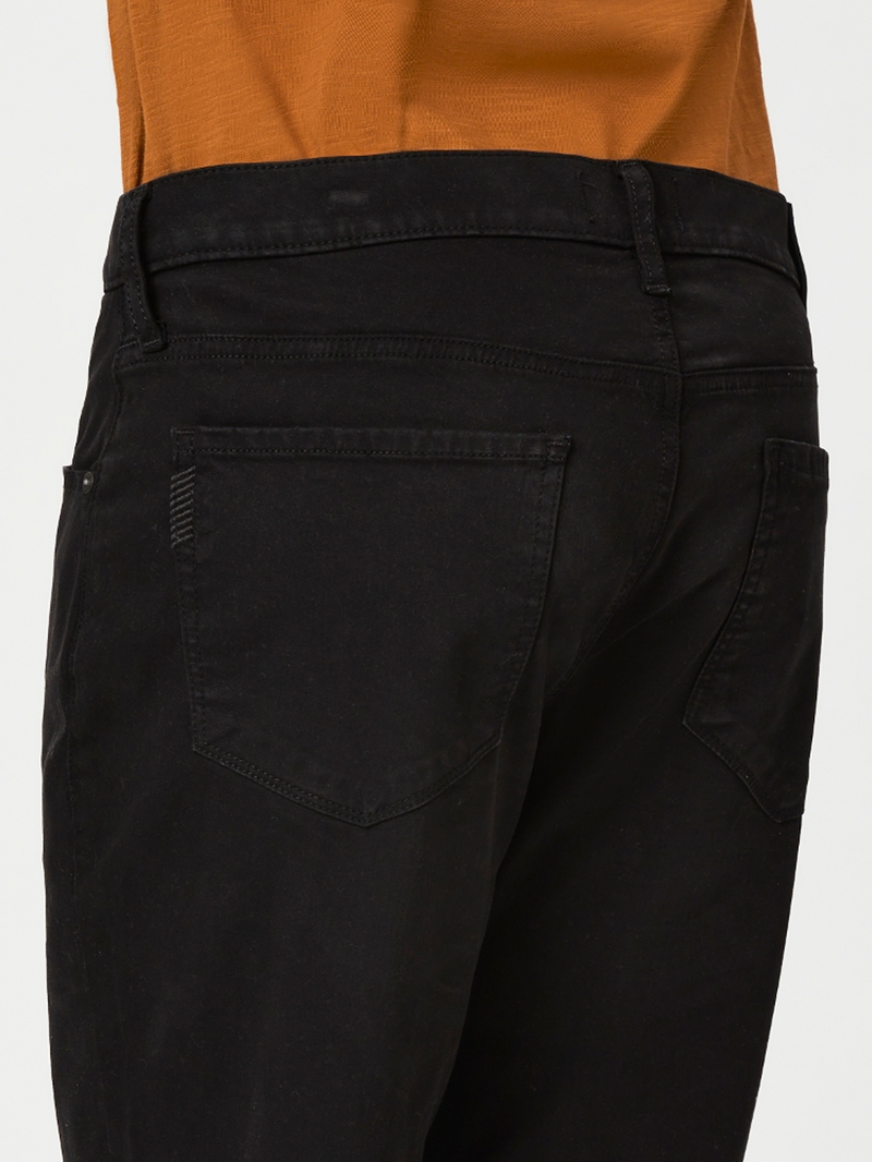 Federal Jean in Black Twill