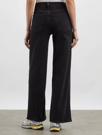 Le Slim Palazzo Jean in Meteor by FRAME - View 2