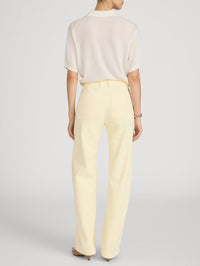 FRAME The Bow Cargo Pant in Lemon in LEMON – Image 2