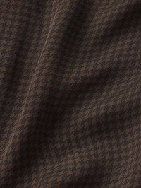 The Houndstooth Gillian Silk Button-Up Top by FRAME - View 5