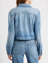 The Off Duty Denim Trucker Jacket by FRAME - View 2