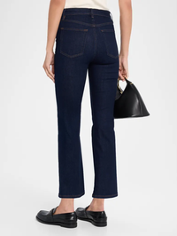 The Reboot Crop Jean in Rinse by FRAME - View 2