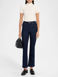 The Reboot Crop Jean in Rinse by FRAME - View 4