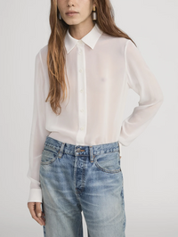 The Silk Cape Blouse by FRAME - View 2