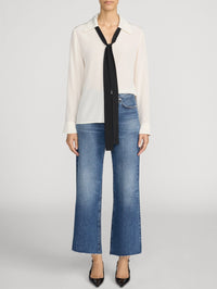 FRAME The Swing Jean in Lucky Raw After – Image 7