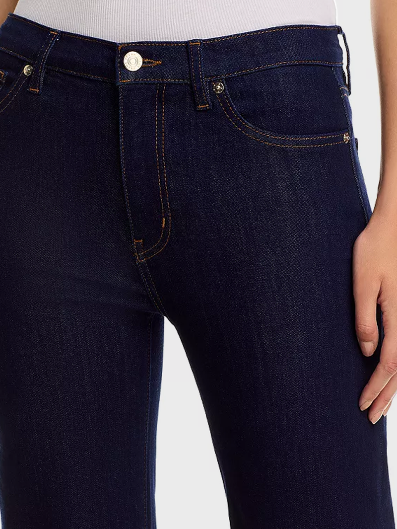 The Icon High Rise Flare Jeans in Rinse