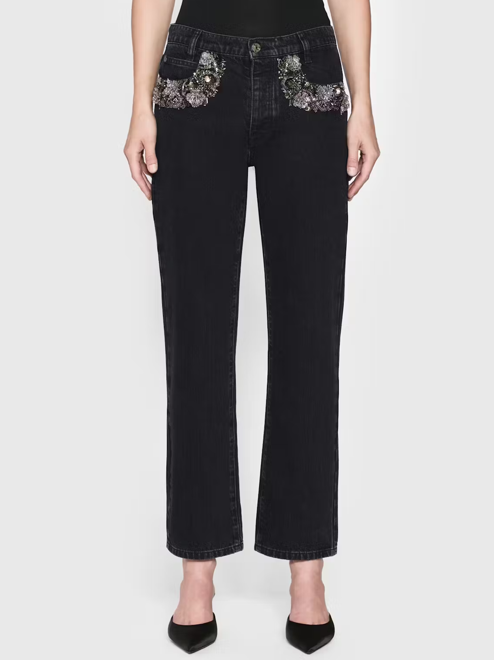 The Atelier Beaded Hang Jean