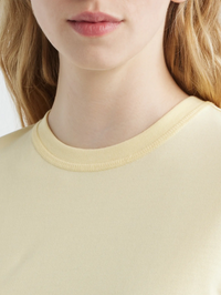 The Vintage Baby Tee in Lemon