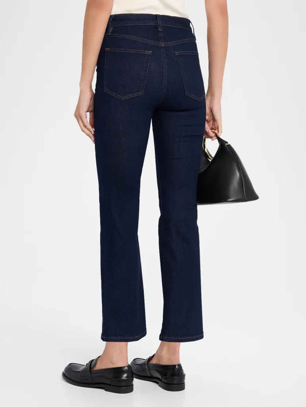 The Reboot Crop Jean in Rinse