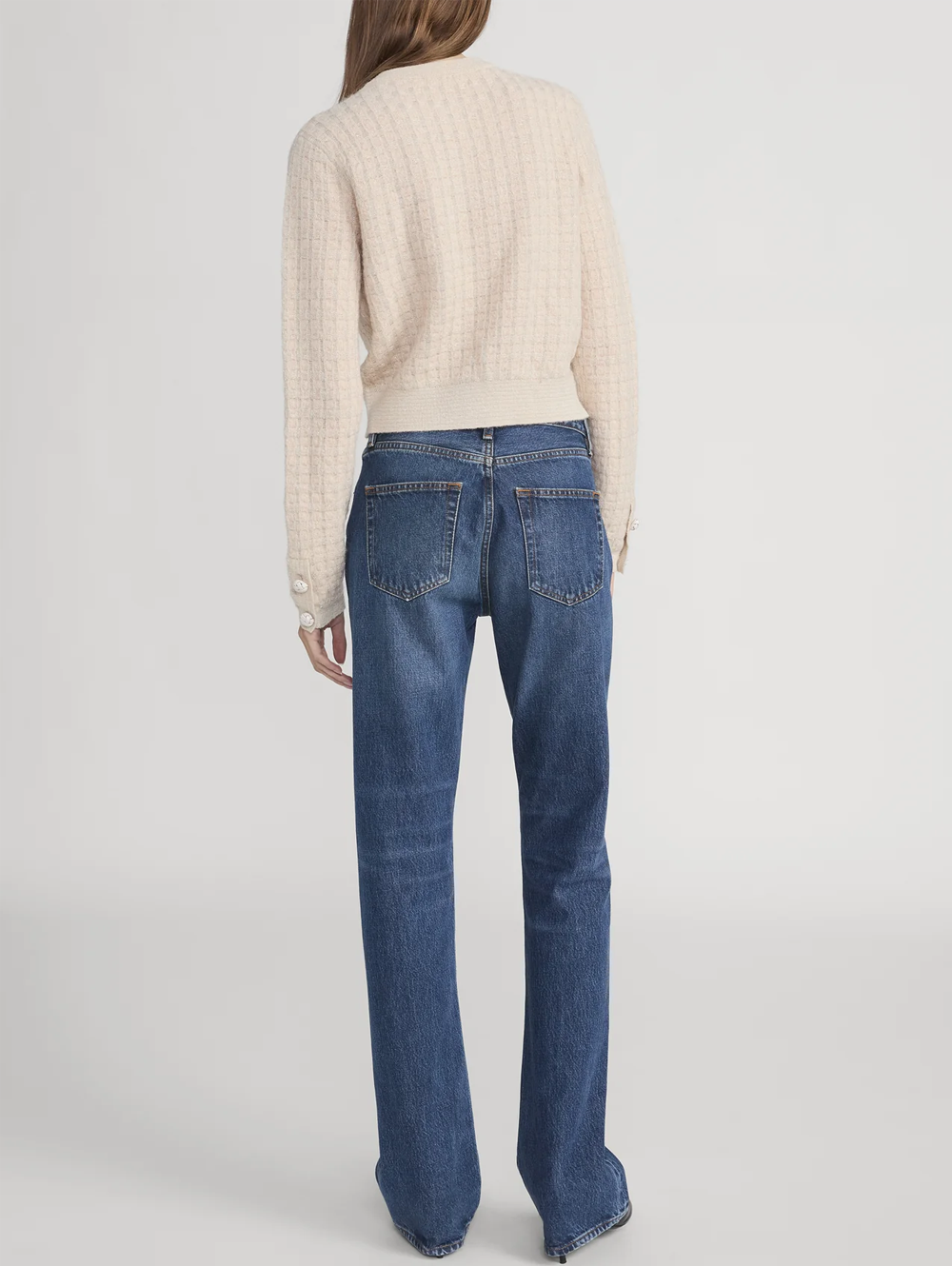 The Lurex Check Cardi