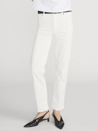 Le Sleek Straight Jean in Au Natural Clean Raw After