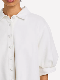 The Billow Sleeve Shirt in White