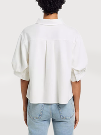 The Billow Sleeve Shirt in White