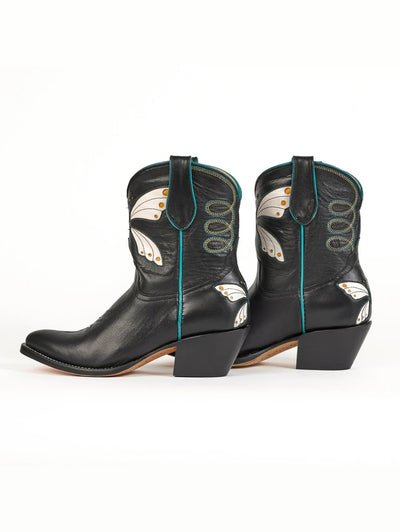 Butterfly Women's Cowboy Boot in Black