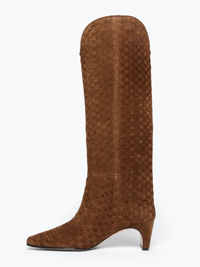 Lennox Woven Tall Boot