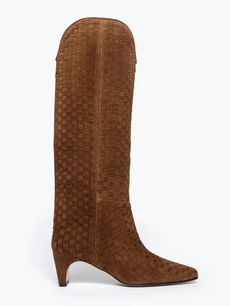 Lennox Woven Tall Boot