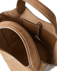 SNAKE EMBOSSED ANCHOR BAG