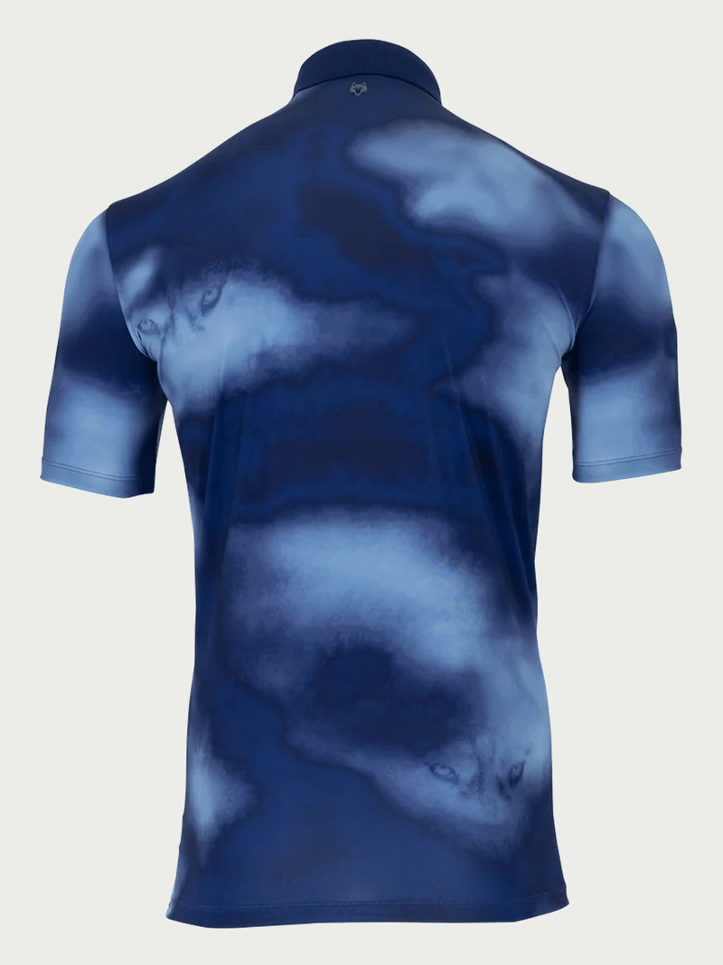 Flat Summit Polo in Maltese Blue