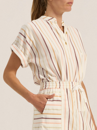 Daphne Casablanca Stripe Top