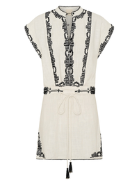 Hades Embroidered Mini Dress