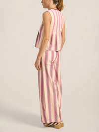 Odin Pant in Pink Mykonos Stripe