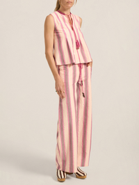 Odin Pant in Pink Mykonos Stripe