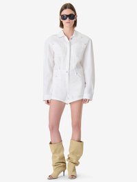 IRO Anneso Loose Fit Romper in CERAMIC DENIM – Image 1