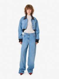 IRO AUDACE JACKET IN 80'S DENIM - 1