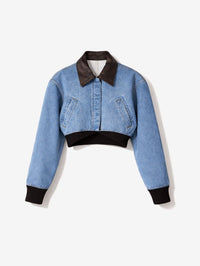 IRO AUDACE JACKET IN 80'S DENIM - 2