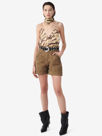 Dariah Printed Cami Top by IRO - View 3